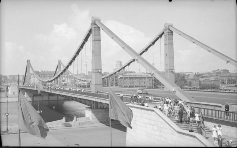 Крымский мост, 1948 - 1953, г. Москва