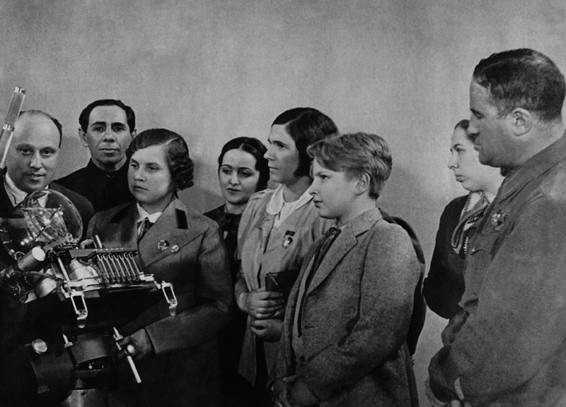 Встреча работников телевидения с сотрудниками редакции журнала «Радиофронт», 9 мая 1939, г. Москва