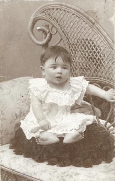 Портрет младенца, 1898 год, г. Двинск