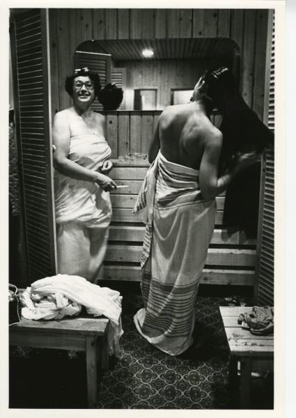 Из серии «Баня», 1983 год. Выставка «10 лучших фотографий с баней» с этой фотографией.