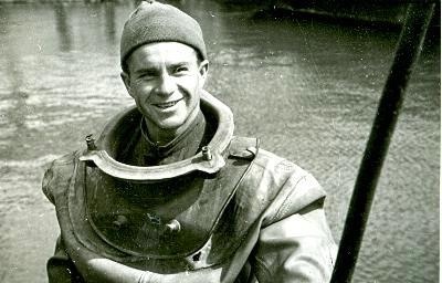 Водолаз-эпроновец, 1938 год, г. Новороссийск