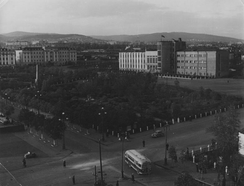 Вид города, 1960-е, Бурятская АССР