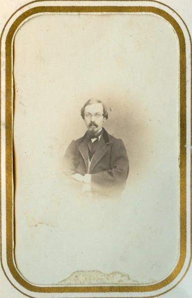 Мужской портрет, 1860-е, г. Воронеж