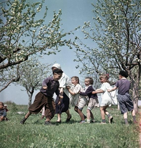 Детсад колхоза «Коминтерн», 1957 год, Тамбовская обл., колхоз «Коминтерн»