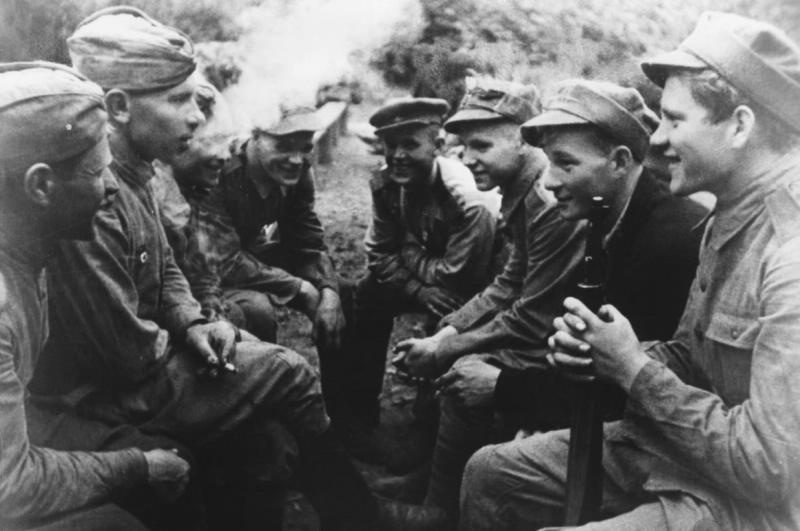 Солдаты, 1945 год, Польша