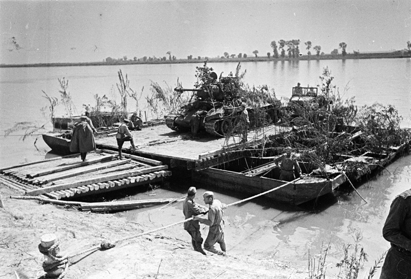 Операция «Багратион», июль 1944. Форсирование реки Висла.