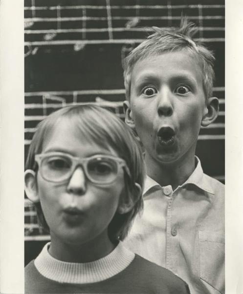 Урок сольфеджио, 1969 год, г. Москва. Выставки «15 лучших фотографий Владимира Лагранжа»,&nbsp;«На уроках» с этой фотографией.&nbsp;&nbsp;
