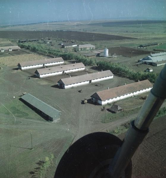 Животноводческие фермы с птичьего полета, 1960 год