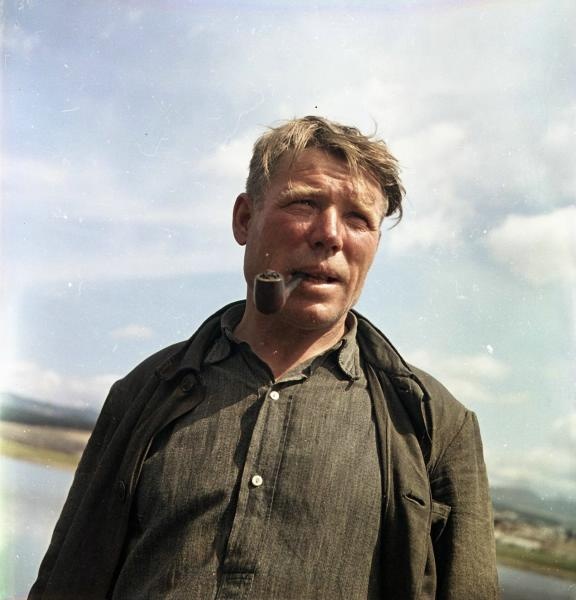 Рыбак с трубкой, 1959 год, Бурятская АССР