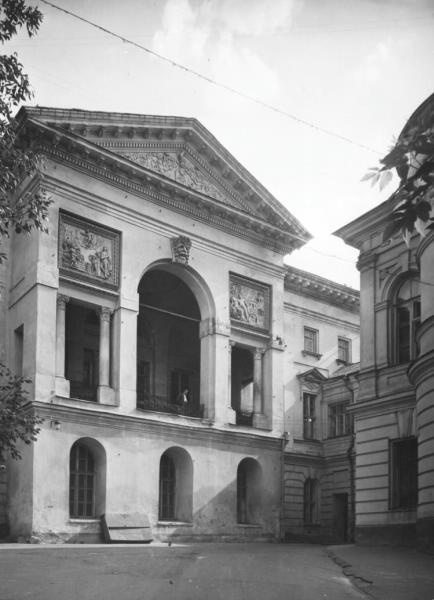 Дом Баташева на Яузской улице, 1970-е, г. Москва