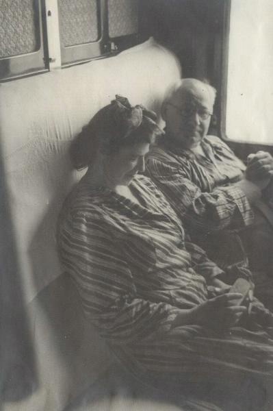 Андрей Туполев и Гудуева, 1954 год