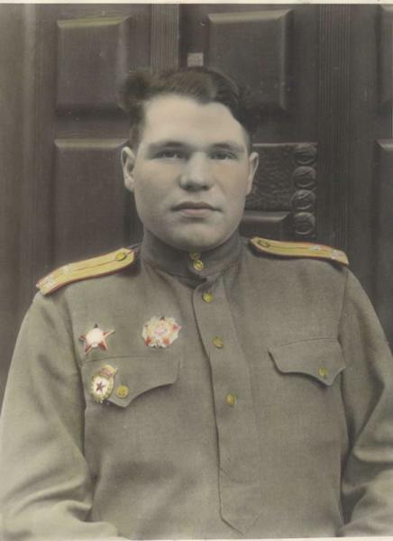 Портрет боевого офицера, 1943 год