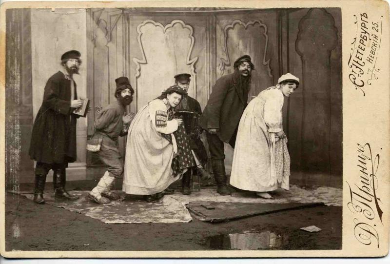 Сцена из водевиля, 1904 - 1910, г. Санкт-Петербург