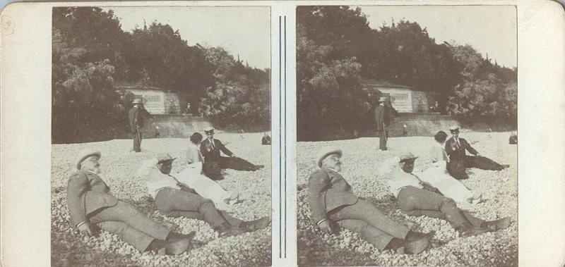 На берегу, 1900-е