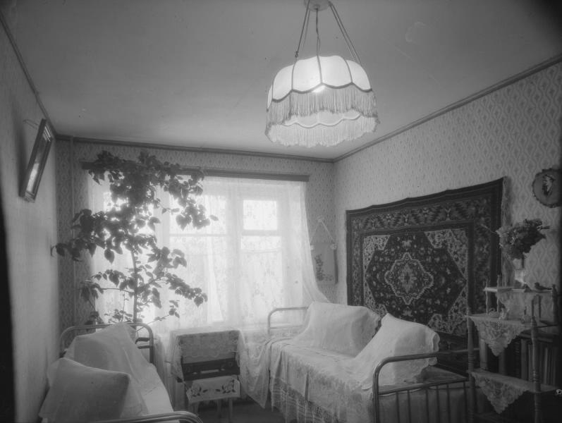 Интерьер спальни, 1960-е