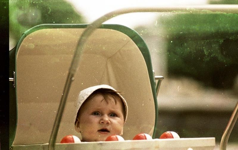 Малыш в коляске, 1967 год, Волгоградская обл., г. Волжский