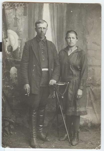 Портрет мужчины и женщины, 1920-е