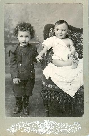 Портрет двух детей, 1900 - 1910