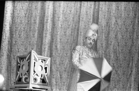 Индийский «Король фокусников» Саркар в Москве, 1962 год, г. Москва