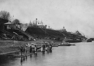 Берег реки Волги, 1900-е, г. Ярославль