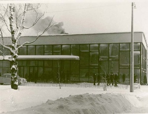 Автовокзал в Череповце, 13 января 1968, г. Череповец