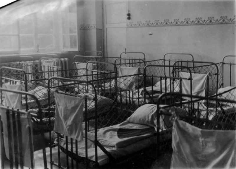 Спальная старшей группы, 1938 год, г. Ульяновск