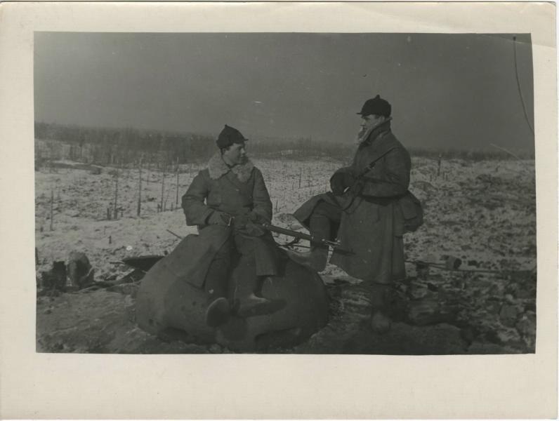 Финская война. Красноармейцы, 1939 год