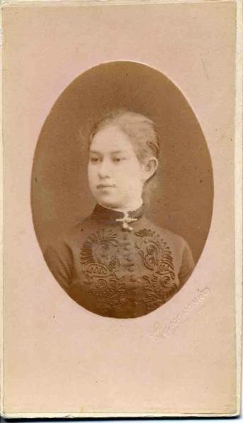 Портрет Гертруды Ленберг, 1887 - 1890, г. Санкт-Петербург