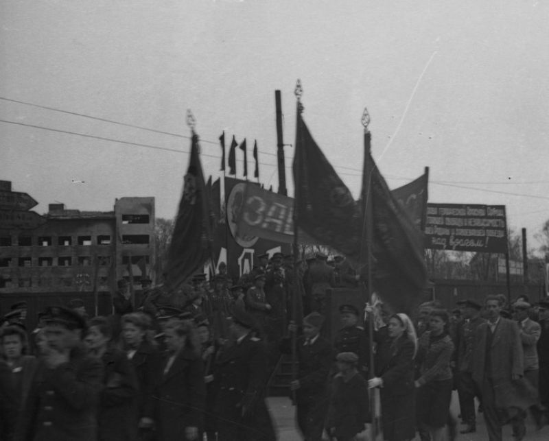 Кенигсберг 1945 год фото