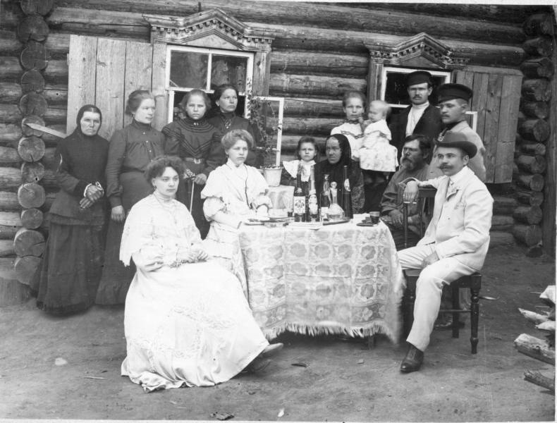 Семейный портрет, 1905 год, Казанская губ., г. Чебоксары