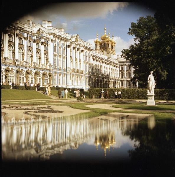 Екатерининский дворец, 1970-е, Ленинградская обл., г. Пушкин
