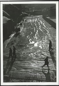 В Старом городе. Вильнюс, 1960 год, Литовская ССР, г. Вильнюс