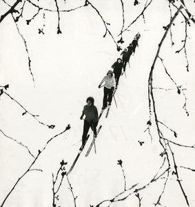 Лыжники, 1975 год. Видеовыставка «Главный физкультурный проект СССР: "Готов к труду и обороне"» с этой фотографией.&nbsp;