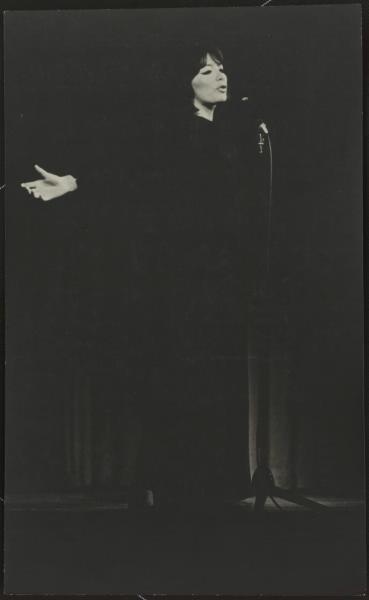 Жюльет Греко, 1964 год, г. Москва
