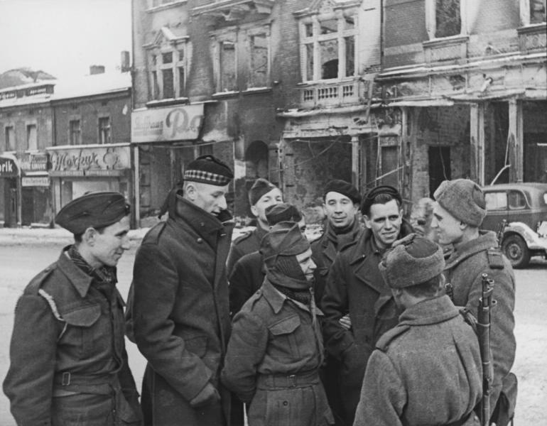 Катовице, март 1945, Автономное Силезское воеводство, г. Катовице
