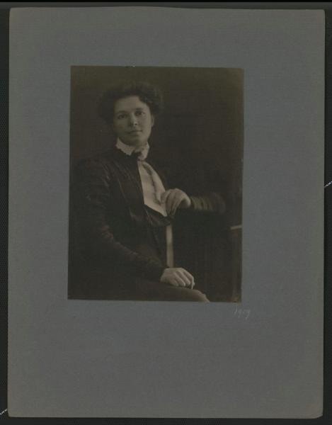 Елена Григорьевна Губчевская, 1909 год