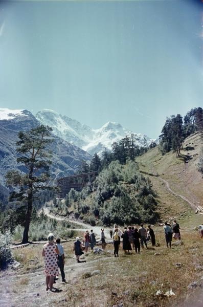 Прогулка в горах, 1960-е, Кабардино-Балкарская АССР