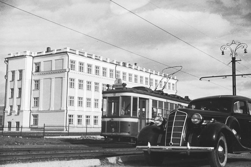 Новая школа. Кировский район, 1937 год, г. Магнитогорск