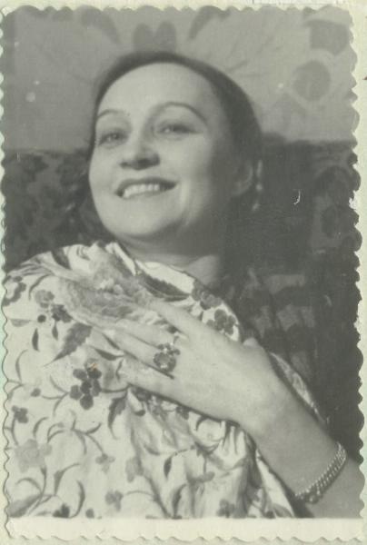Портрет женщины, 1940-е, г. Москва