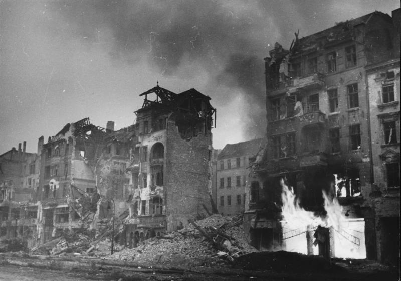 Бои за Берлин, апрель 1945, Германия, г. Берлин