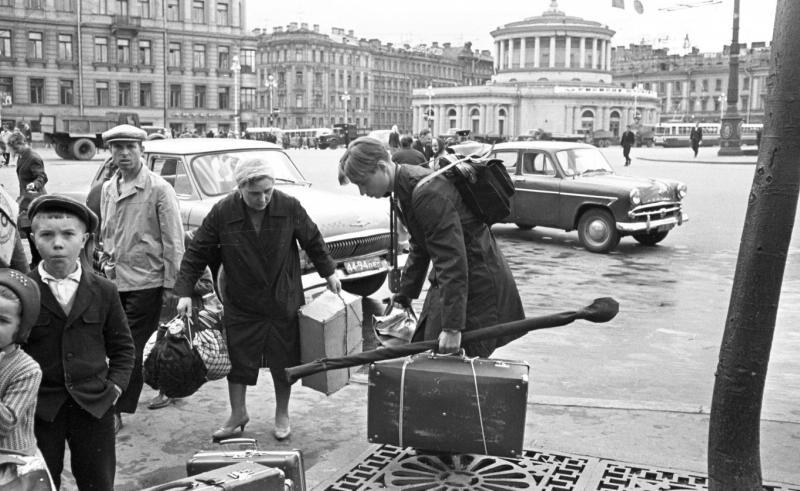 Площадь Восстания, 1965 год, г. Ленинград