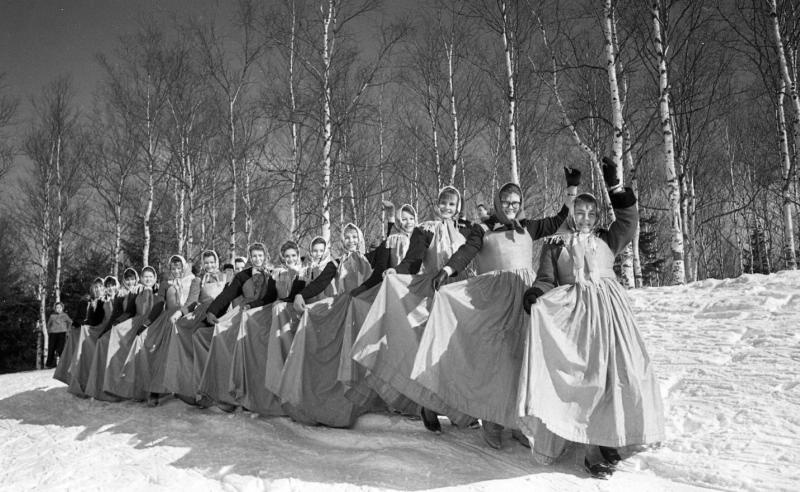 Масленица, 1963 - 1969, г. Южно-Сахалинск