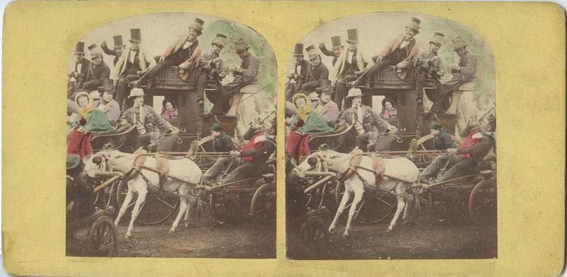Встреча экипажей, 1870-е