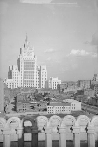Здание МИДа на Смоленской-Сенной, 1957 - 1965, г. Москва, здание МИДа