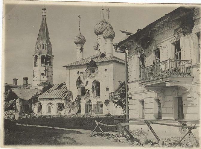 Ярославль после подавления мятежа эсеров, 1918 год, г. Ярославль