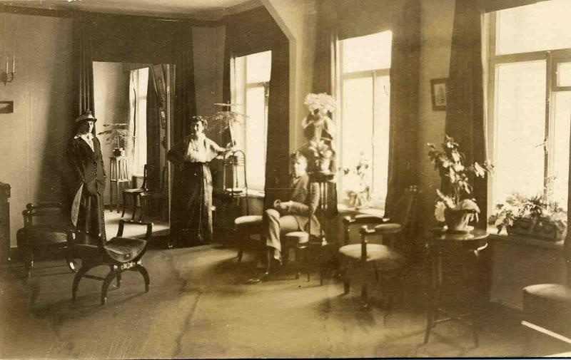 Интерьер комнаты, 1900 - 1910