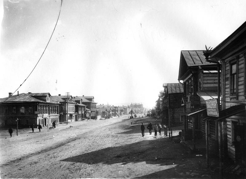Улица в Гордеевке, 1900-е, г. Нижний Новгород