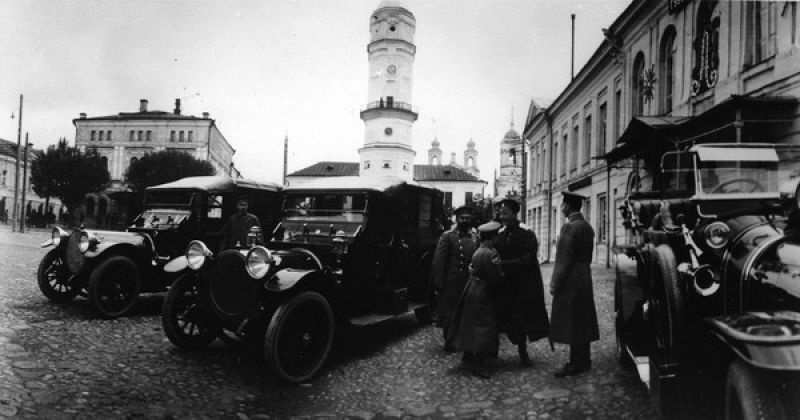 Царская Ставка в Могилеве. Приезд наследника, 1916 год, Могилевская губ., г. Могилев