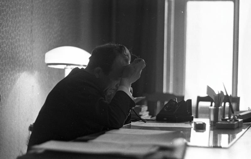 Петр Александрович Игнатьев - начальник отдела Ленинградской городской прокуратуры, 1963 год, г. Ленинград
