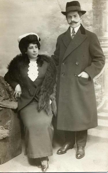 Портрет семейной пары, 1915 - 1919